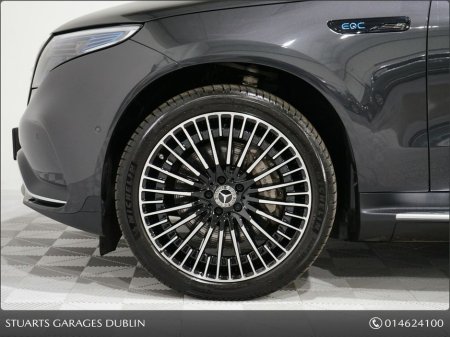 2023 Mercedes-Benz EQC EQC 400 AMG LINE: SELENITE GREY METALLIC WITH BLACK LEATHER, SUNROOF, 21” DIAMOND CUT TURBINE ALLOYS, SIDE RUNNING BOARDS, KEYLESS ENTRY €39,945 thumbnail