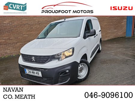 2024 Peugeot Partner PROFESSIONAL PLUS 1.5 PRICE PLUS VAT