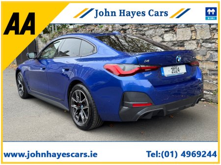 2024 BMW i4 2 YEAR AA PLATINUM WARRANTY//E DRIVE 35 M SPORT  EV//IMMACULATE THROUGHOUT//LOW MILEAGE//SIMI AND AA DEALER €42,900 thumbnail