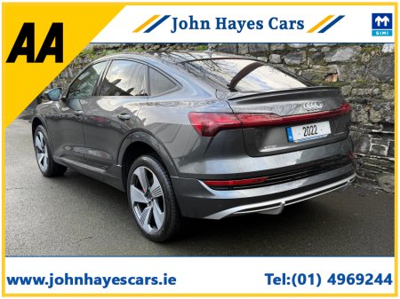 2022 Audi e-tron 55 S LINE QUATTRO COUPE//SUPERB SPEC//VERY LOW MILEAGE//IMMACULATE CONDITION//AUDI HISTORY//SIMI AND AA DEALER €34,450 thumbnail
