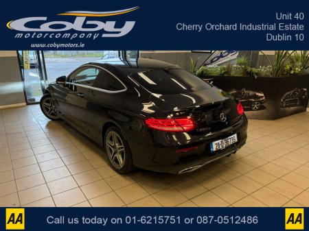 2021 Mercedes-Benz C Class C220D AMG LINE EDITION 2DR AUTO. NCT & Tax, 1/2 Leather, Sat Nav, Dual Climate Control, Heated Seats, Cruise Control, Revers Cam, Parking Sensors, Paddle Shift, BT & more. €35,950 thumbnail