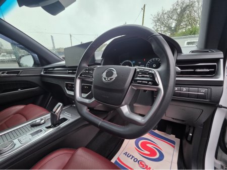 2024 Ssangyong Rexton 2.2 DSL AUTOMATIC 4WD  FULL LEATHER HEATED ELECTRIC SEATS - FULL SPEC TOP RANGE CAR- 360 CAMERA  - SIMI DEALER thumbnail