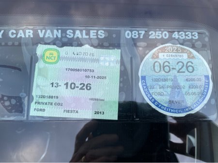 2013 Ford Fiesta 1.25 ZETEC 82PS 5DR ARGENTO €5,950 thumbnail