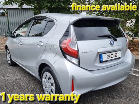 2019 Toyota Aqua 2019 TOYOTA AQUA HYBRID AUTO 1 YR WARRANTY €13,555 €13,555