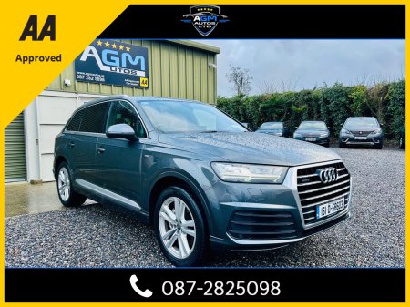 2016 Audi Q7 3.0 TDI S LINE QUATTRO 218PS 7SEATS AU €35,950