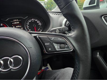 2018 Audi A3 ( 182 REG ) 1.4 TFSI FACE-LIFT- SMARTPHONE INTERFACE- SATNAV -  - NAVIGATION REVERSING CAMERA -BLIND SPOT - PARKING SENSORS €18,950 thumbnail