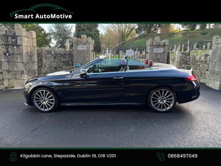 2017 Mercedes-Benz C Class C250d  AMG Premium Plus Convertible Automatic * AMG Styling  Pack with Red Fabric Roof * Bengal Red Leather Interior * Fully Serviced and Valeted * NCT to 02.2028 * 12 Month Premier Warranty * with €23,950 thumbnail