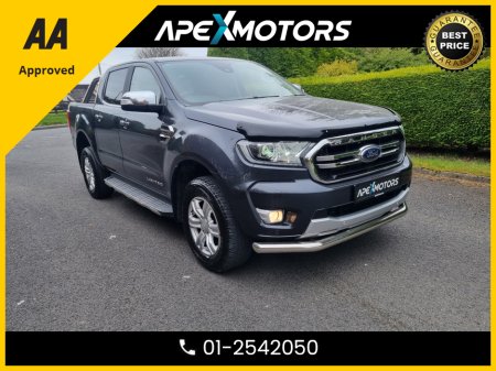 2021 Ford Ranger FINANCE ARRANGED * LIMITED EDITION ECOBLUE 4X4 AUTO * NEW CVRT MAY-27 * LOW LOW MILES * IMMACULATE * STAMPED SERVICE HISTORY * AA APPROVED * 101 SAFETY CHECKLIST * AUTOMATIC * HEATED SEATS * COLOUR RE