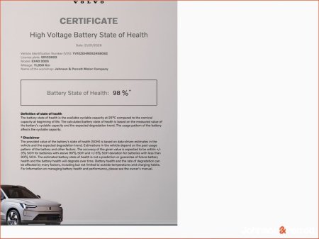 2025 Volvo EX40 82 kWh Extended Range Plus €49,900 thumbnail