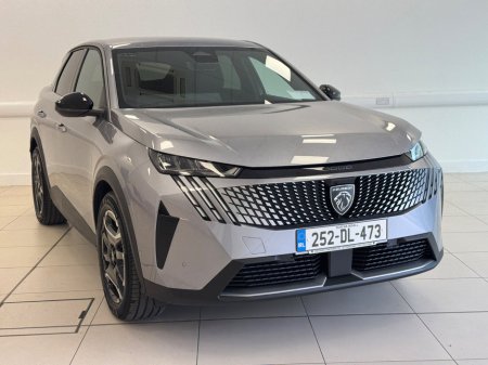 2025 Peugeot 3008 BEV 73kWH 210BHP Allure €47,000