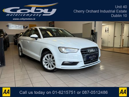 2015 Audi A3 1.4 Petrol Auto Saloon 4DR. New NCT done before collection, Reverse Camera, Dual Climate Control, MFSW, Cruise Control, Sat Nav, Handsfree, Parking Sensors, Paddle Shift and more. €13,750 thumbnail
