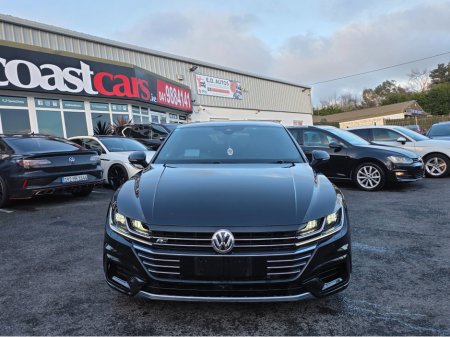 2018 Volkswagen Arteon 2.0 TSI  4 MOTION 280BHP VIRTUAL DASH FULL LEATHER HEATED ELECTRIC SEATS SAT NAV CARPLAY ANDROID AUTO BLIND SPORT PARKING SENSORS SELF PARKING ASSIST 360 CAMERA €27,500 thumbnail
