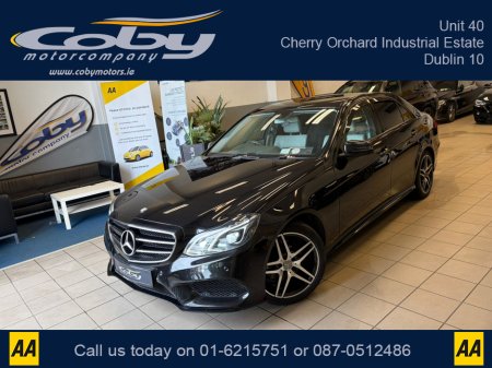 2015 Mercedes-Benz E Class 2.1 E220 Bluetec AMG Night ED 4DR Auto. NCT & Tax, Full Leather, Full Electrics, Sat Nav, Dual Climate Control, Heated Seats, Cruise Control, Revers Cam, Parking Sensors, Paddle Shift, BT & more €15,950 thumbnail