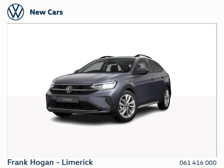 2026 Volkswagen Taigo 0% TAIGO EDITION 75 FROM €216PM ON PCP INCLUDING 3 SERVICES €31,225