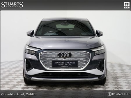 2025 Audi Q4 e-tron S/LINE SPORTBACK 45 – BIGGER BATTERY* Q4 E-TRON SLINE SUV: TYPHOON GREY METALLIC WITH FULL BLACK LEATHER, 20” ALLOYS, HEATED SEATS, REVERSING CAMERA €49,945 thumbnail