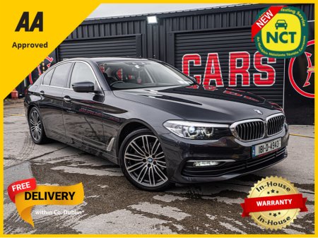 2018 BMW 5 Series 2018 BMW 520d Auto/FSH/New NCT/Irish/Warranty €19,888