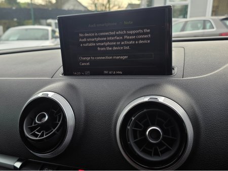 2018 Audi A3 1.4 TFSI AUTO CARPLAY ANDROID AUTO REV CAMERA PARING SENSORS DIGITAL DASH LOW TAX BAND CAR €18,950 thumbnail