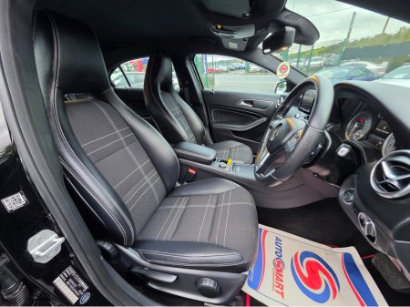 2015 Mercedes-Benz A Class A180 ONLY 38,105 KLMs SAT NAV PACK LEATHER TRIM SEATS INTERIOR HALF LEATHER SEATS / HI SPEC / SYSTEM LOW ROAD TAX BAND / SIMI DEALER €15,750 thumbnail