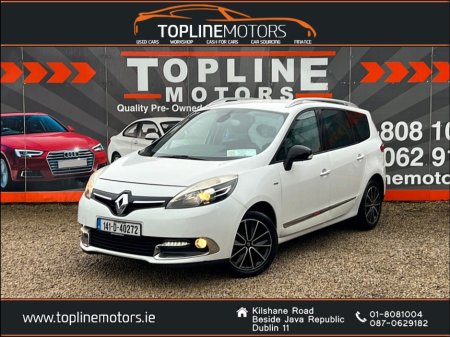 2014 Renault Grand Scenic //1.5 DYNAMIQUE TOM BOSE//AUTO//7 SEATER// €6,950