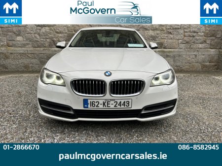 2016 BMW 5 Series D F10 SE 4DR AUTOMATIC**//**FULL CREAM LEATHER INTERIOR WITH HEATED FRONT SEATS**//**TRADE IN WELCOME**//**NCT TO  NOVEMBER 2026**//**WARRANTY**//**€190 ROAD TAX**//** €11,999