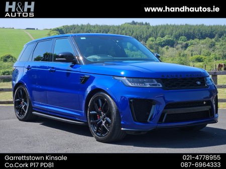 2021 Land Rover Range Rover Sport 5.0 SVR S/C V8 SUPERCHARGED..