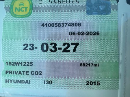 2015 Hyundai i30 BLUE 110PS 5DR SDRIVE €9,950 thumbnail