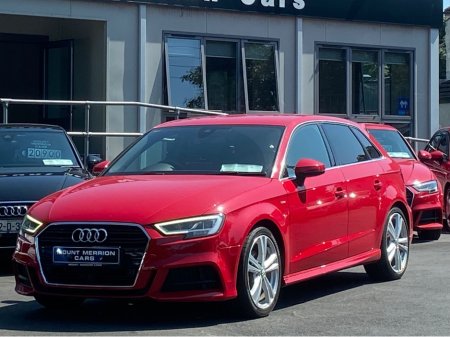 2019 Audi A3 S-Line 5Dr Auto €22,900