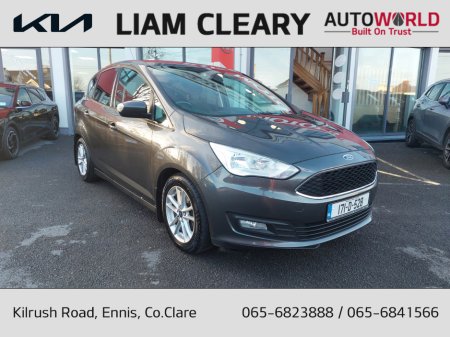 2017 Ford C-Max C MAX 1.5 TDCI 95PS 5 SEAT M6 ZETEC 4DR €10,900