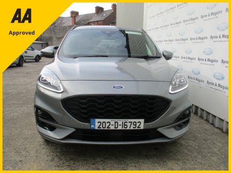 2020 Ford Kuga ST-LINE X 5DR 1.5 TD 120 S6. S6.2 M6.  NEW TIMING BELT FITTED  AND FULLY SERVICED WITH 12 MONTHS WARRANTY AND 12 MONTHS AA COVER !!! €24,950 thumbnail