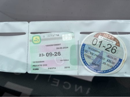 2016 Ford Fiesta ZETEC 1.25, NCT 09/2026, TAX 01/2026, LOW TAX, LOW INSURANCE €8,995 thumbnail