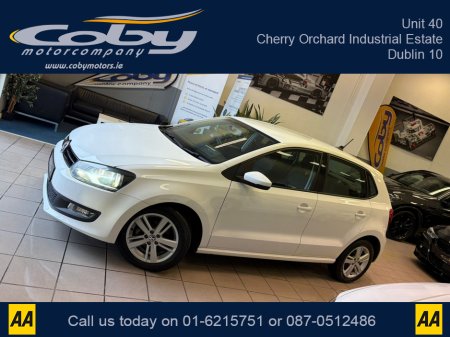 2014 Volkswagen Polo 1.2 AUTO 5DR. New NCT done before collection, Alloy Wheels, Air Conditioning, Hands Free, AUTO Wipers, Full Electrics, 2 Keys, Folding Rear Seats, Luggage Cover and more. €10,450 thumbnail