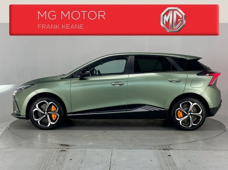2024 MG MG4 EV X POWER RACING GREEN 435BHP 64KWH AUTO **HEATED ALCANTARA SEATS**18" DIAMOND CUT ALLOY WHEELS WITH TANZANITE ORANGE CALLIPERS**2 TONE ROOF**HEATED STEERING WHEEL**APPLE CARPLAY**TOUCH SCREEN DISPLAY** €30,995 thumbnail