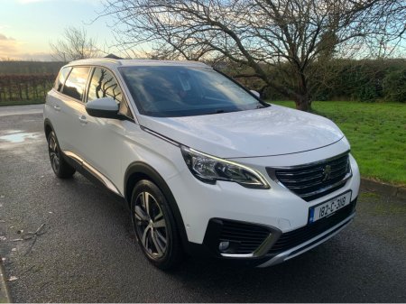 2018 Peugeot 5008 ALLURE 1.5 BLUE HDI 130 6 6.2 4DR €15,995 thumbnail