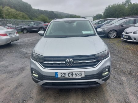 2022 Volkswagen T-Cross LIFE 1.0 TSI MANUAL 5SPEED 95BHP 5DR €23,500