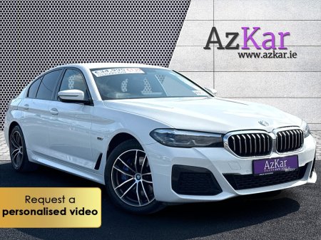 2021 BMW 5 Series 2021 M SPORT 2.0 PHEV 290BHP AUTOMATIC SALOON €161 P/W WITH NO CASH DEPOSIT 10 DAY SALE NOW ON!! €32,995