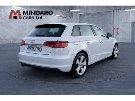 2015 Audi A3 1.6 TDI SPORTBACK SPORT 108 108BHP 5DR thumbnail