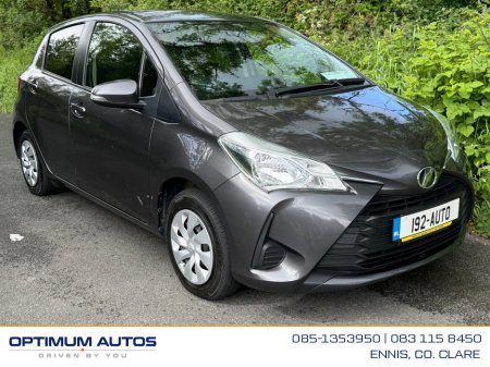 2019 Toyota Vitz AUTOMATIC 1.0 PETROL €13,500