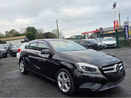 2015 Mercedes-Benz A Class A180 ONLY 38,105 KLMs SAT NAV PACK LEATHER TRIM SEATS INTERIOR HALF LEATHER SEATS / HI SPEC / SYSTEM LOW ROAD TAX BAND / SIMI DEALER €15,750 thumbnail