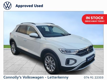 2025 Volkswagen T-Roc EDT 75 1.0TSI M6F 116HP *From €263PM* €31,850