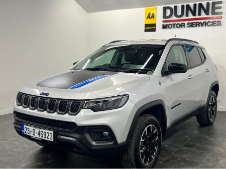 2023 Jeep Compass **TRAILHAWK**LEATHER TRIMMED HEATED SEATS**ANDROID AND APPLE CAR PLAY**REVERSE CAMERA**SAT NAV**TWO KEYS**NCT*12 MONTH WARRANTY*FINANCE AVAILABLE €26,949