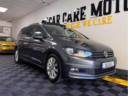 2019 Volkswagen Touran HL BMT 1.6 TDI M6F 115 5DR €19,950