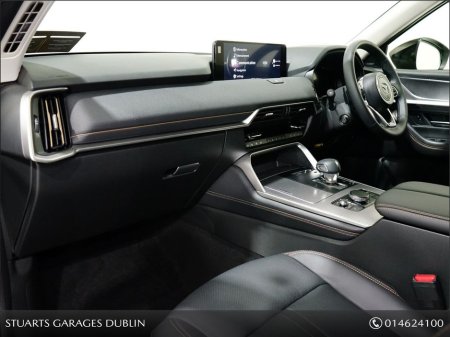 2025 Mazda CX-60 *HOMURA PLUS PHEV 327ps 8AT AWD*HOMURA PLUS*DRIVERS ASSISTANCE PACK, CONVENIENCE PACK AND PANORAMIC SUNROOF, MACHINE GREY WITH BLACK LEATHER* €54,945 thumbnail