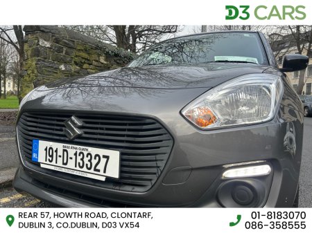 2019 Suzuki Swift 1.2 PETROL WITH 57,000 MILES NCT JANUARY 2027 €12,995 thumbnail