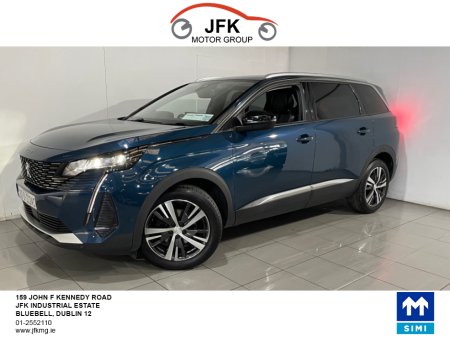 2022 Peugeot 5008 ALLURE 1.5 BLUE DIESEL AUTOMATIC FULL SERVICE HISTORY €32,950