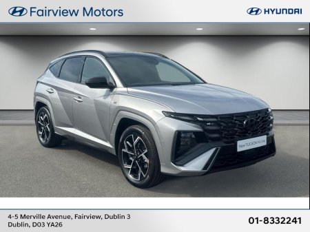2025 Hyundai Tucson N LINE ** S Edition ** PLUG IN HYBRID - Pan Sunroof - Elec Adjust Seats - Only 3,000 Km -