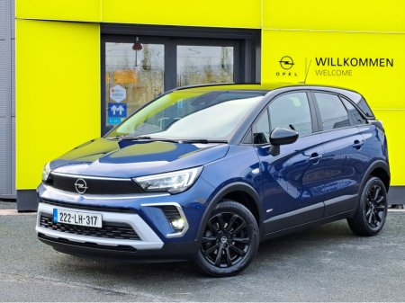 2022 Opel Crossland SRI 1.5TD 110BHP **HALF LEATHER** €18,950