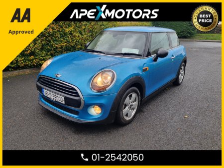 2016 MINI Hatch FINANCE ARRANGED * TOP-SPEC 1.5 DIESEL ONE-D * NCT AUG-26 * LOW TAX NOV-25 * ON BOARD SERVICE HISTORY * LOW LOW KMs * IMMACULATE * AA APPROVED * 101 SAFETY CHECKLIST * CRUISE CONTROL * 12-MONTH ROADSI €12,449
