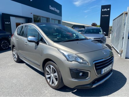 2016 Peugeot 3008 ALLURE 1.6 BLUE HDI 120 4 4DR €10,900