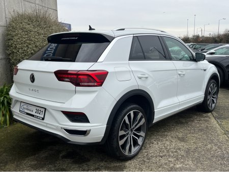 2021 Volkswagen T-Roc R-LINE AUTOMATIC 2.0 DIESEL //LOW MILES//HALF LEATHER SEATS//ADAPTIVE CRUISE CONTROL//REVERSE CAMERA//KEYLESS ENTRY// €27,950 thumbnail