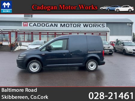 2017 Volkswagen Caddy PV TDI 102HP MANUAL 5SPEED 5DR €14,750